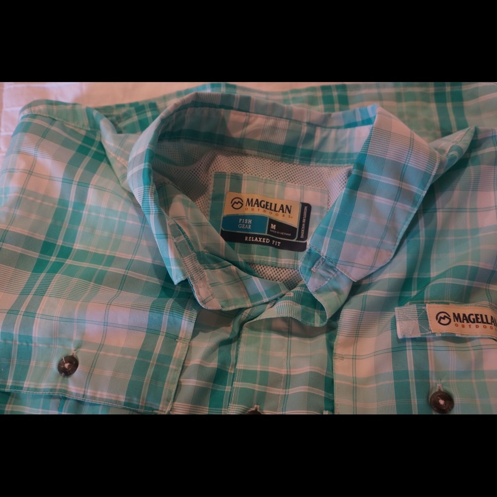 Magellan short sleeve button up